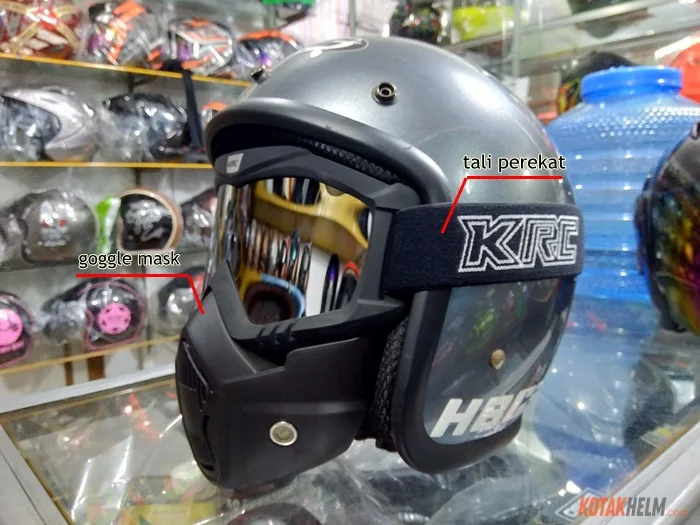 HBC retro + goggle mask KRC