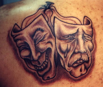 Masks tattoo Tags Faces tattoo