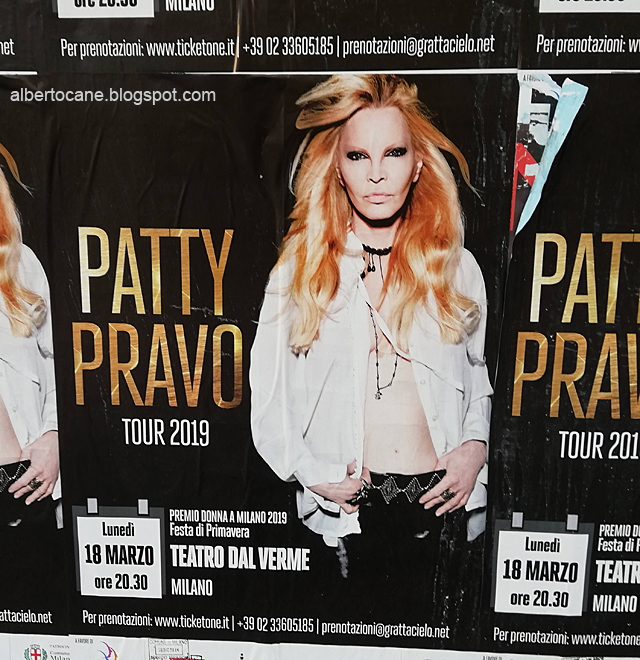 Patty Pravo tour 2019
