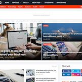 Gmag Responsive Magazine Blogger Template