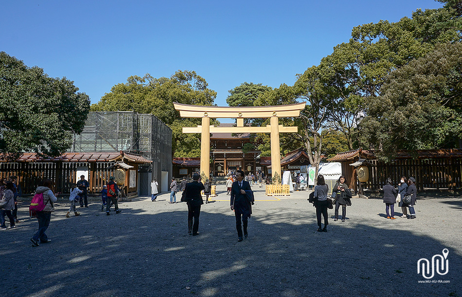 เที่ยวโตเกียว 1 วัน : ศาลเจ้าเมจิ (Meiji Jingu)
