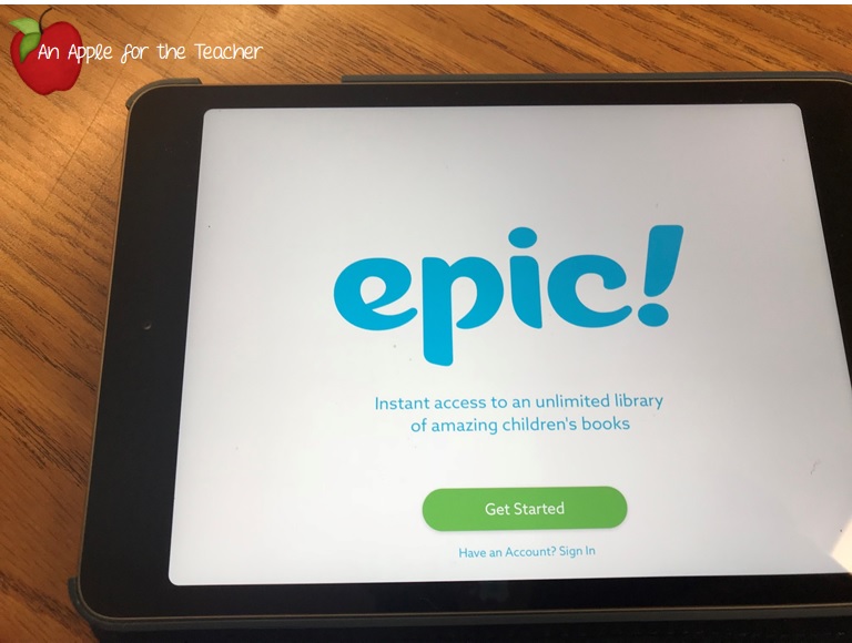 An Apple For The Teacher: Epic! App Review