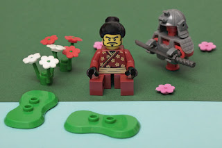 a moment of zen depicted in lego