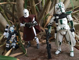 2005 Revenge of the Sith Green Clone Commander, Star Wars, The Clone Wars, Clone Trooper, Scorch