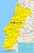 Mapa de Portugal (portugal)