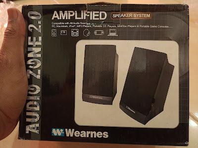 Kotak Kemasan Speaker Wearnes Audio Zone 2.0