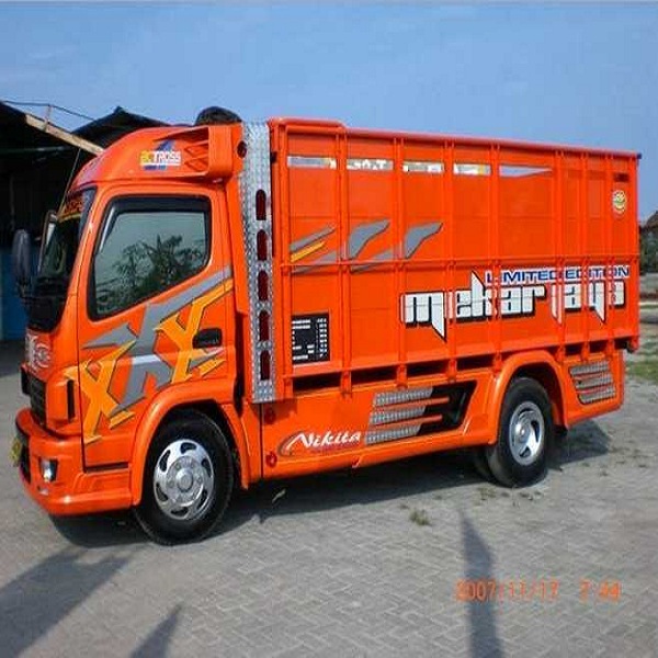 Gambar foto gambar full variasi truk  canter  terbaru 