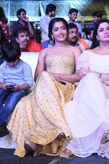 Actress Rashmika Mandanna Stills at Sarileru Neekevvaru Movie Pre Release 