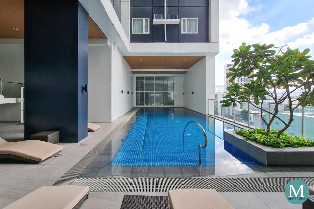 Outdoor Swimming Pool at The Suites at Torre Lorenzo Malate