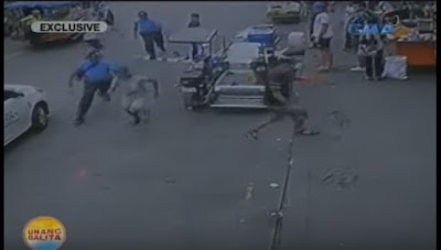 Screenshot from the video (Video from Unang Balita)