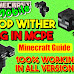 NO WITHER LAG | From now on it will not be wither lag in minecraft