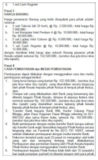 Surat Perjanjian Jual Beli