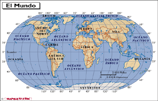 Mapa mundi