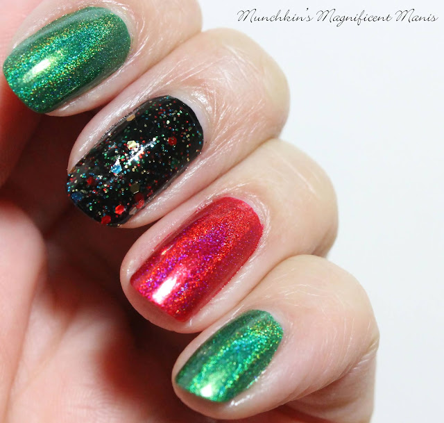 Christmas Nail Color Combo