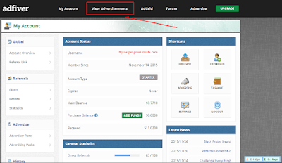 Cara Mendapatkan Uang Dari Adfiver