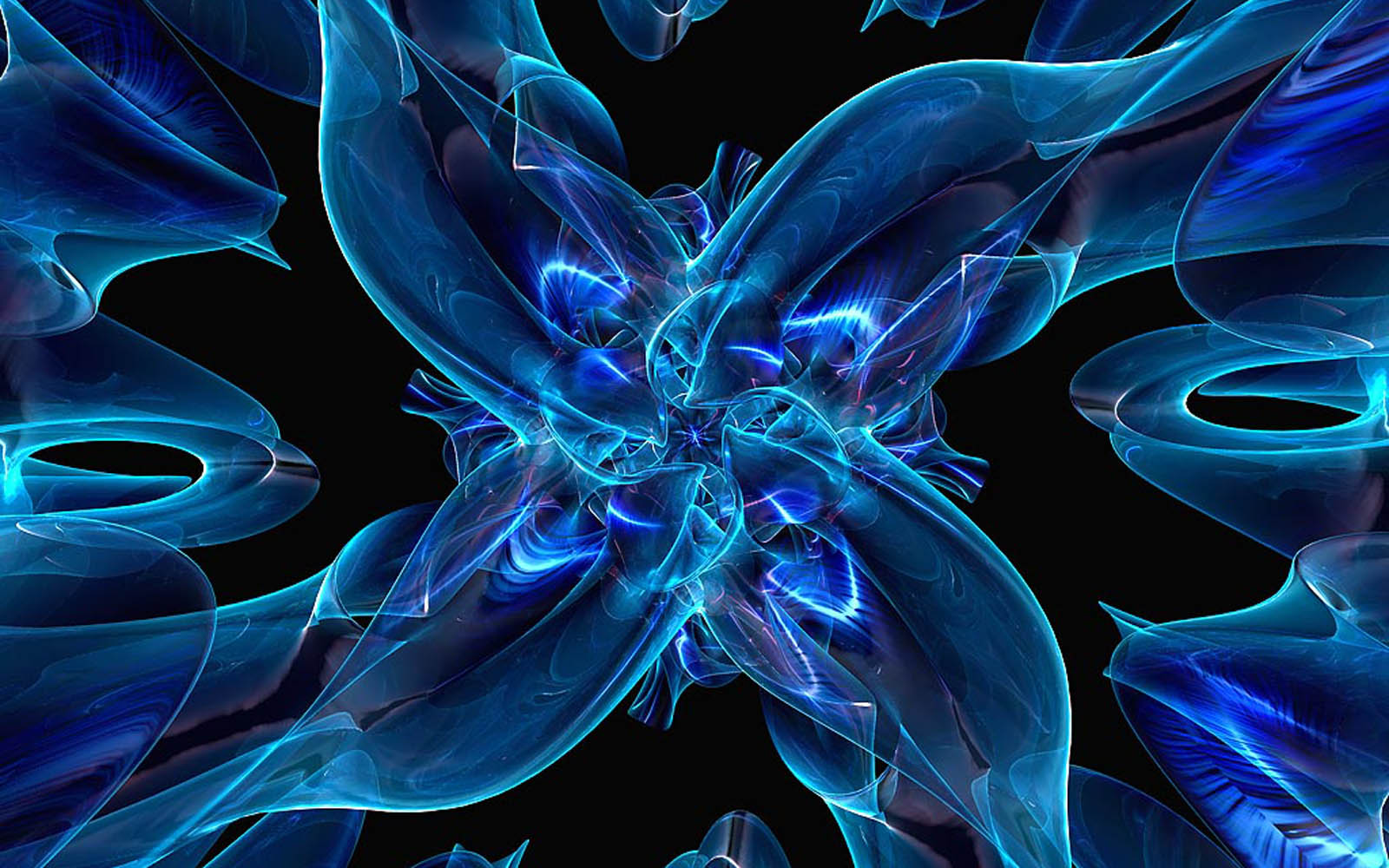 Koleksi Wallpaper Biru 3D Abstrak Keren GUDANG GAMBAR