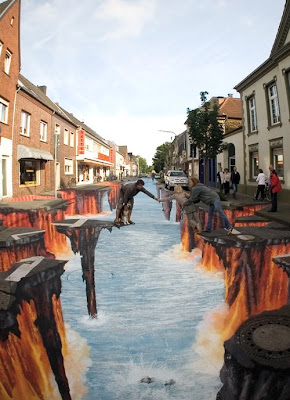 edgar mueller amazing 3d street chalk art