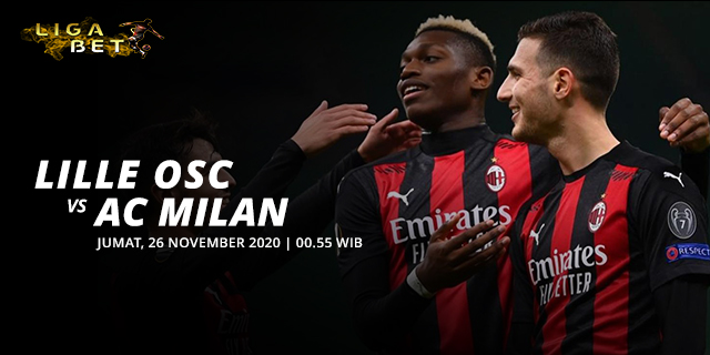 PREDIKSI PARLAY LILLE VS AC MILAN JUMAT 27 NOVEMBER 2020