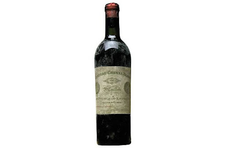 On the list of the most expensive wines in the world is 1947 French Cheval-Blanc Bordeaux Wine.