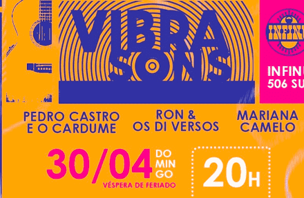  VIBRASONS estreia em Brasília com line-up de peso