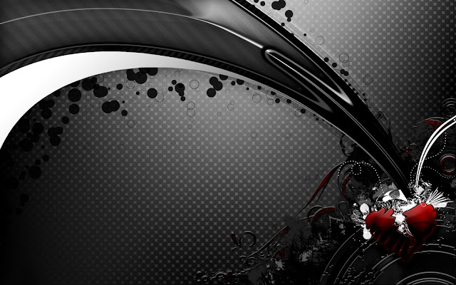 3D Black HD Wallpaper Free Download