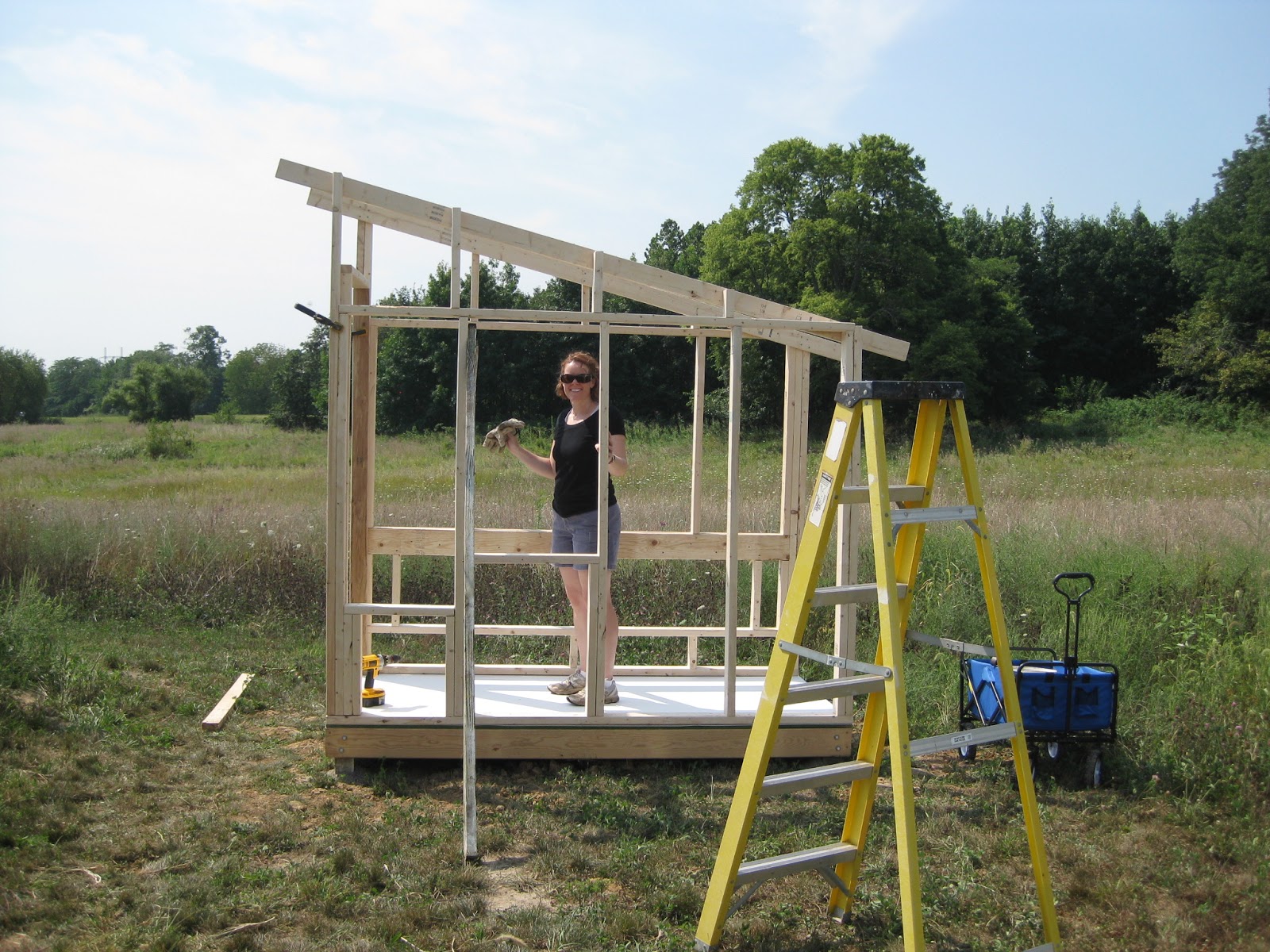 Winter Chicken Coops The chicken tractor from