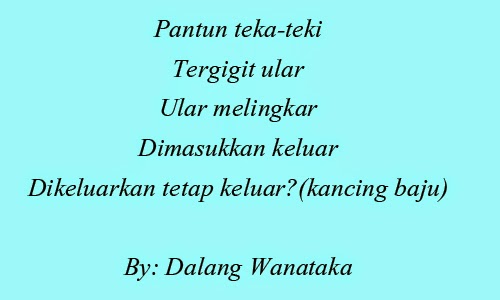 Contoh Pantun Yang Mudah - Musica Theme V2