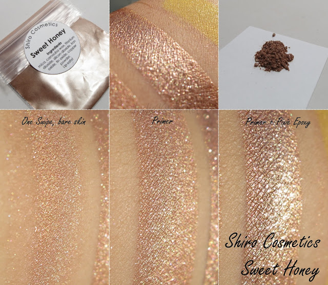 Shiro Cosmetics Super Effective eyeshadow Sweet Honey