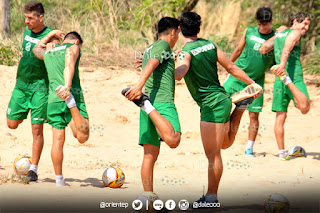 Oriente Petrolero - DaleOoo - Entrenamiento en la Villa Olímpica