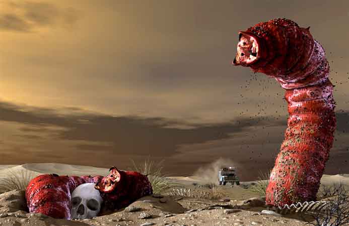 Mongolian Death Worm, Cacing Monster Raksasa dari Neraka