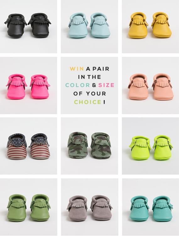 Win a Pair of Freshly Picked Moccasins at Bubby and Bean!