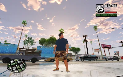 GTA San Andreas GTA 5 Graphics Mod Pack Version 3