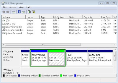 Cara Partisi Harddisk Windows 7 Tanpa Software