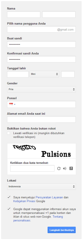 Cara Membuat Email Gmail Dengan Mudah