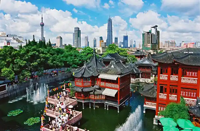 حديقة يوان شنغهاي  Yuyuan Garden 