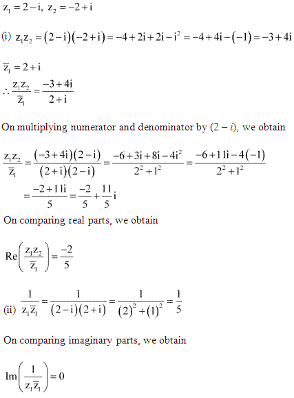 Solutions Class 11 Maths Chapter-5 (Complex Numbers and Quadratic Equations)Miscellaneous Exercise