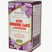iHerb Coupon Code YUR555 ReserveAge Organics, Active Ubiquinol CoQ10, with Resveratrol, 60 LiCaps