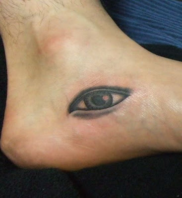 tattoo on eye. tattoo on eye.