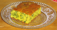 Corn bread with spinach1