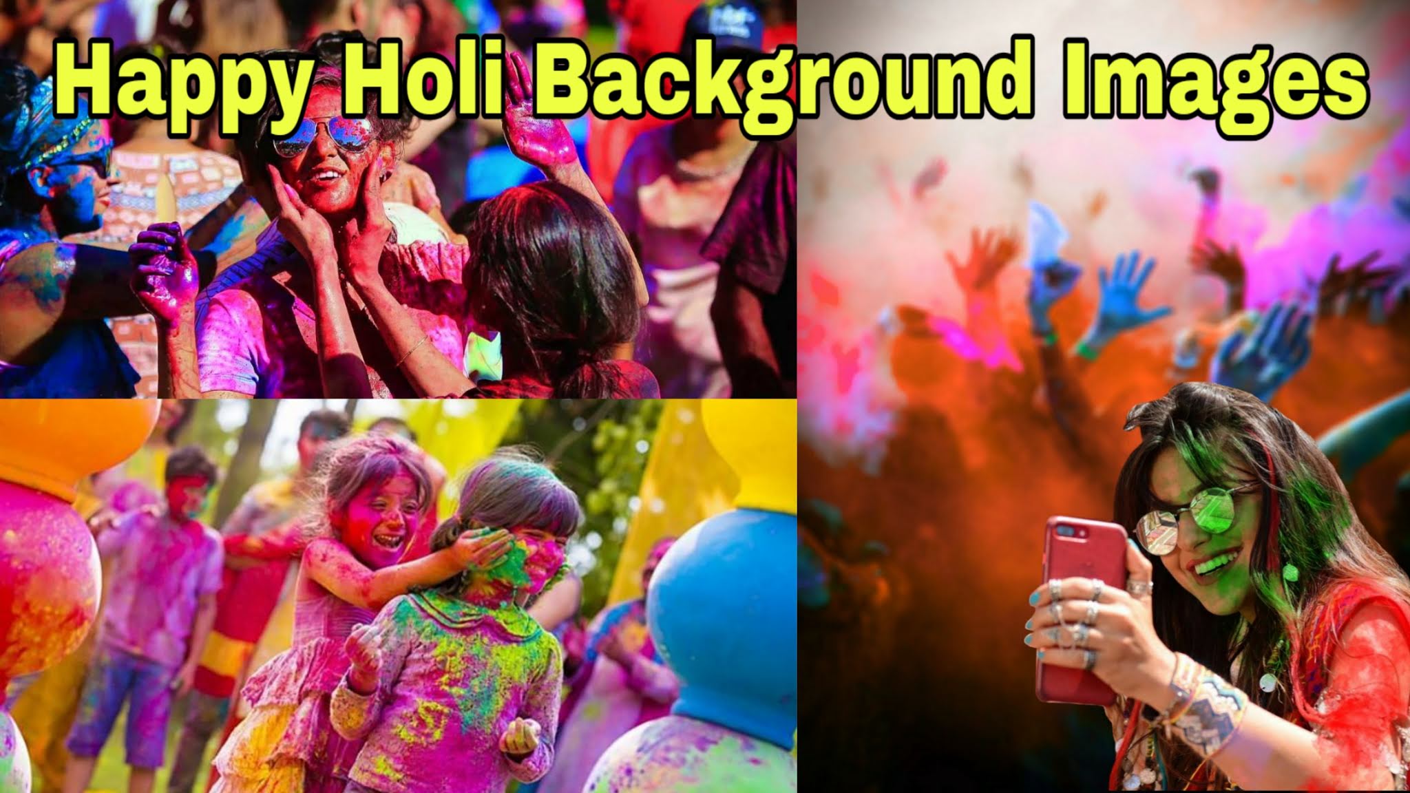 200+ Happy Holi Background Images HD For Editing | Holi Background Images for PicsArt 2022