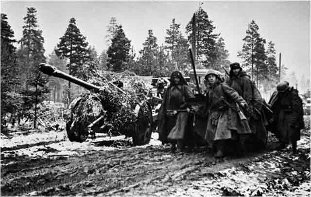 Soviet artillery near Leningrad, 1 November 1941 worldwartwo.filminspector.com