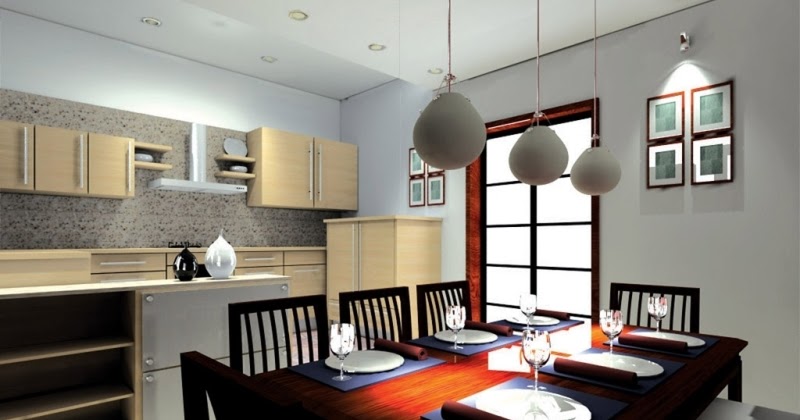  desain  ruang makan dan dapur minimalis  desain  gambar furniture rumah  minimalis  modern  terbaru 