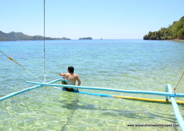 clear waters of Sipalay