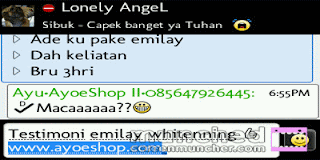 Produk Suplemen Emilay whitening