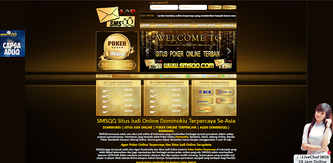 SMSQQ AGEN BANDARQ ONLINE LOGIN DAFTAR SEKARANG JUGA