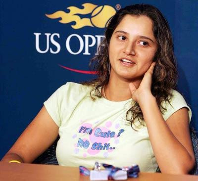 Tatiana Golovin  on New Millenium Sports  Sania Mirza Hot Pictures Wallpapers