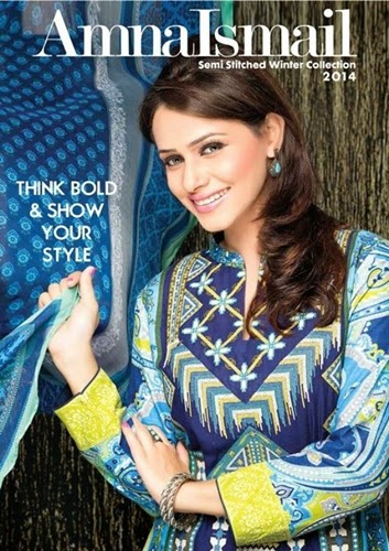 ... Ismail , Fall Collections , Party Wear , Semi Stitched , Winter Dress