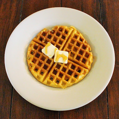 Horchata Pumpkin Waffle recipe featuring AE Dairy's new Horchata seasonal milk #AEdairy #ad