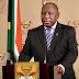 SOUTH AFRICA - PRESIDENT RAMAPHOSA TO ADDRESS THE NATION TONIGHT ON THE SECURITY SITUATION