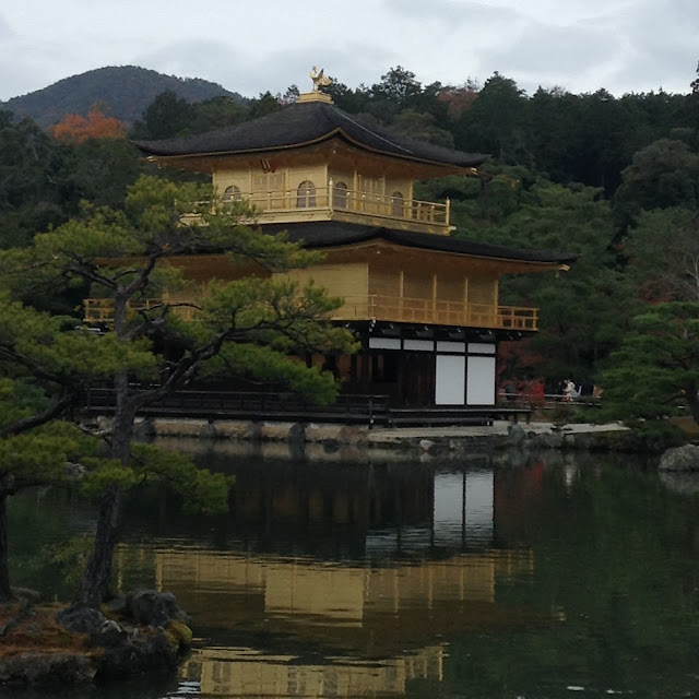 the temple of the Golden Pavillion